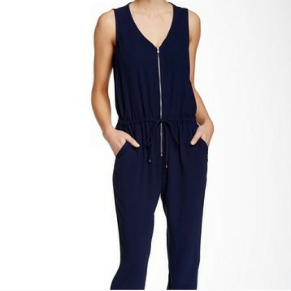 TRINA TURK | NAVY FAUVE JUMPSUIT